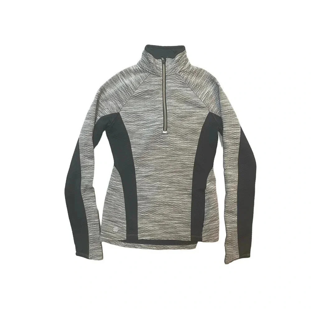 Athleta snowscape 1/2 zip pullover